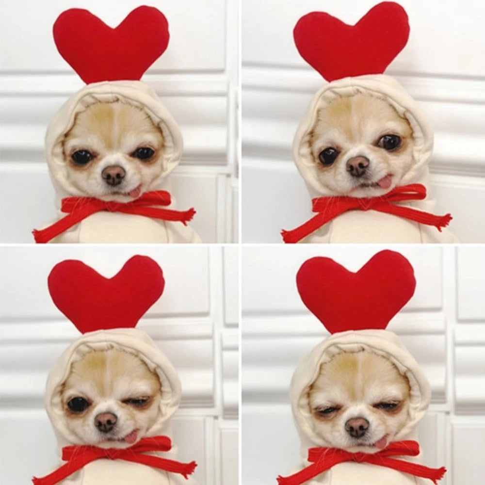 Cozy Plush Dog Hoodie Coat For Small Breeds Autumn Wear