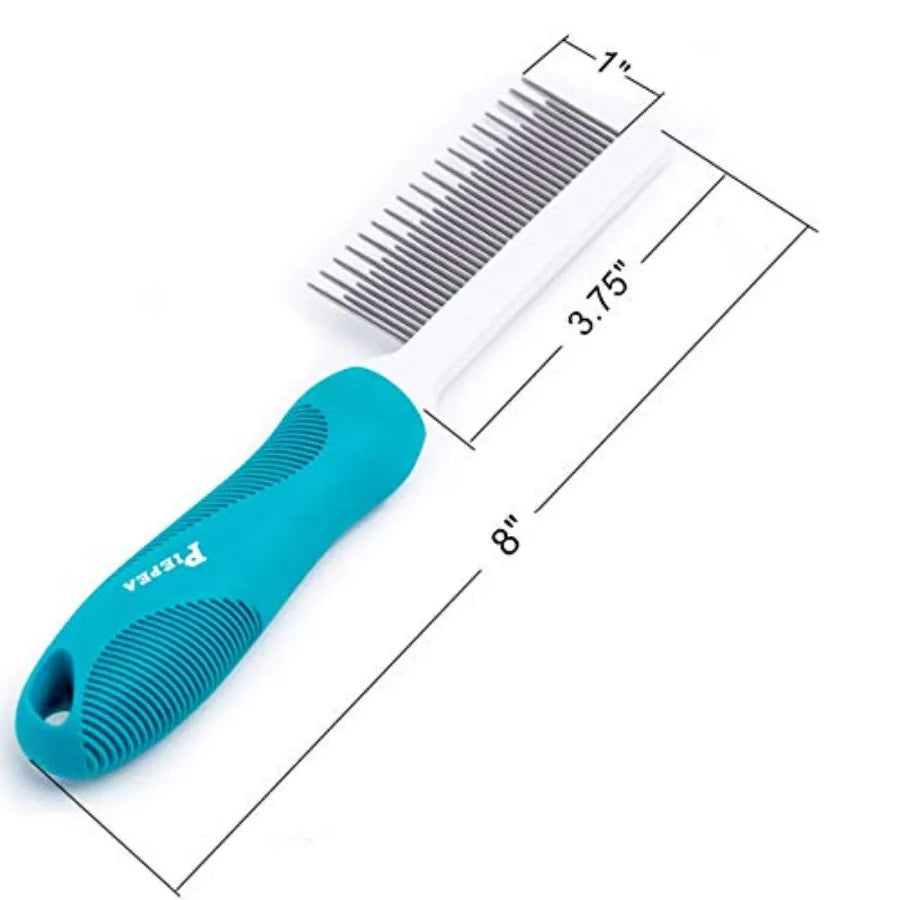 Long and Short Teeth PetCare Comb for Dogs and Cats