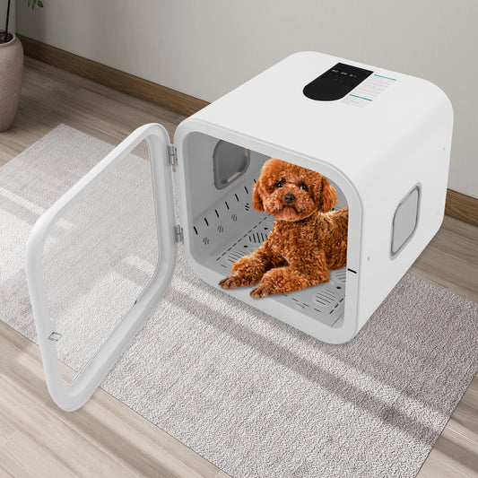 800W Pet Dryer Box Pet Grooming Hair Dryer Pet Force Dryer 