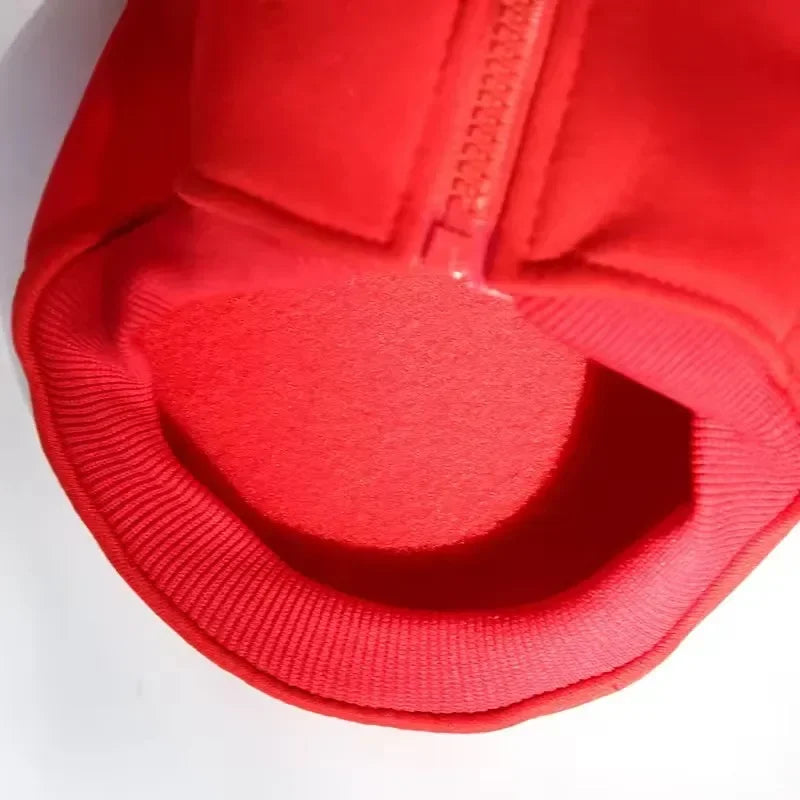 Baseball Style Dog Jacket for Winter Pets Adidog Sportswear