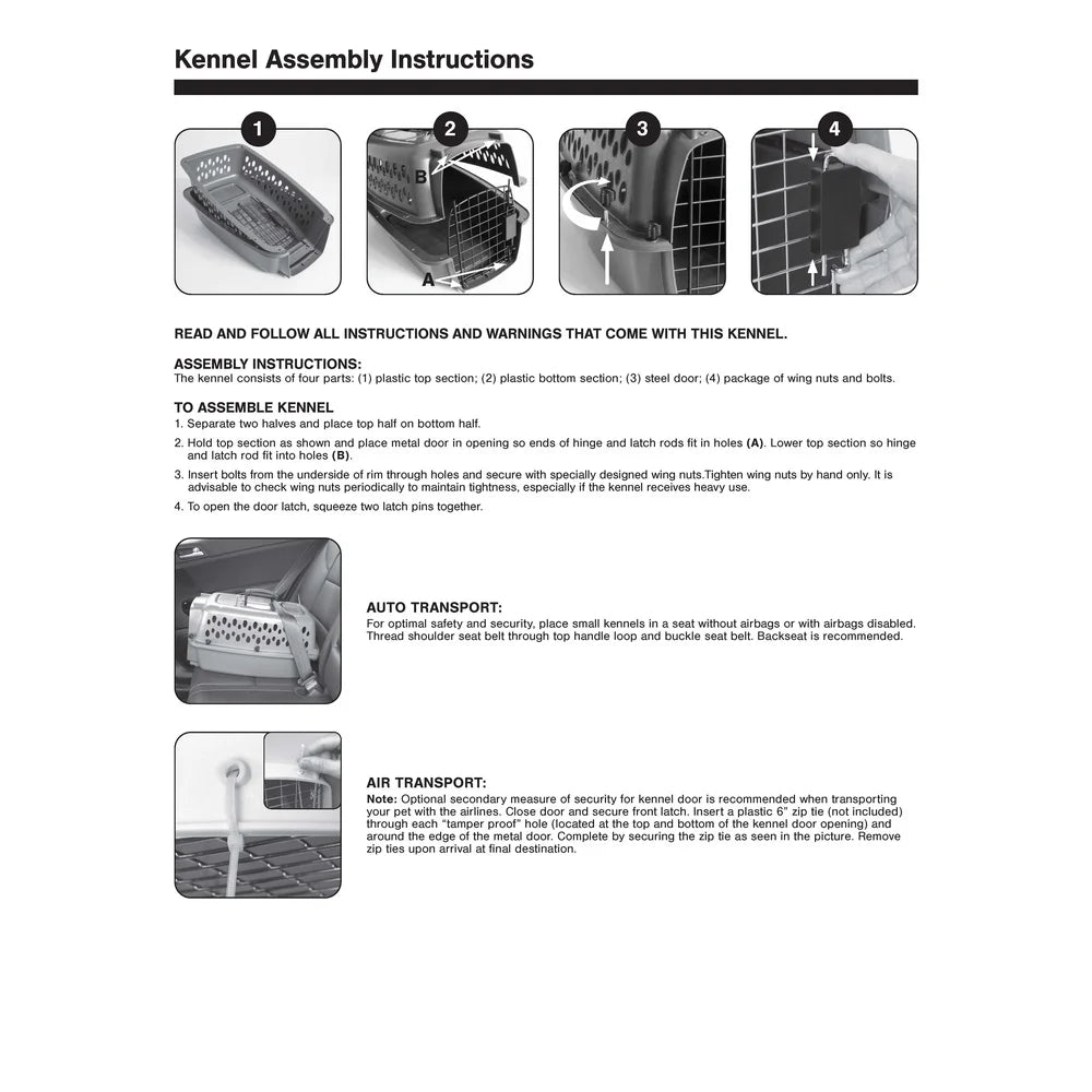 Travel Portable Pet Carrier Kennel for Small Dogs and Cats