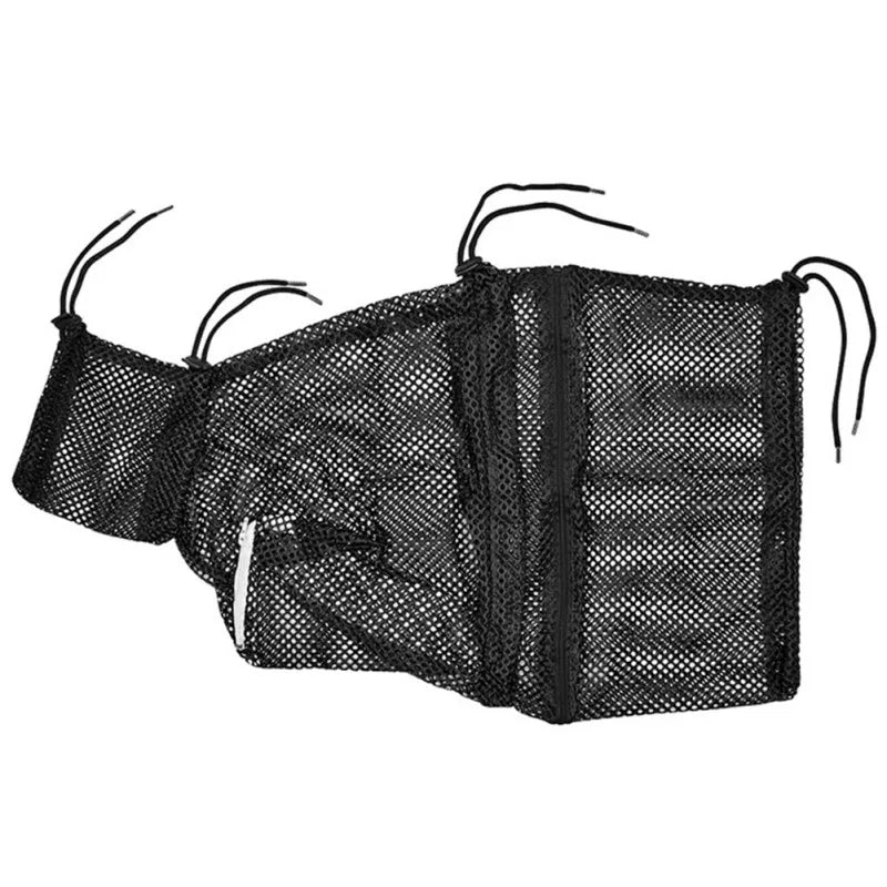 Mesh Cat Groom Bath Bag Adjustable Restraint For Nail Trim