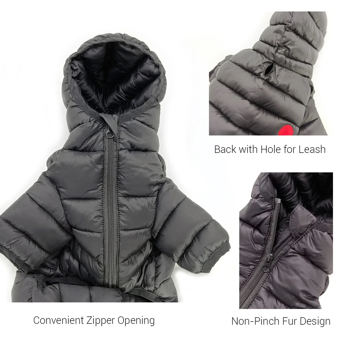 Winter Dog Clothes Overalls for Small Medium Dogs Luxury 