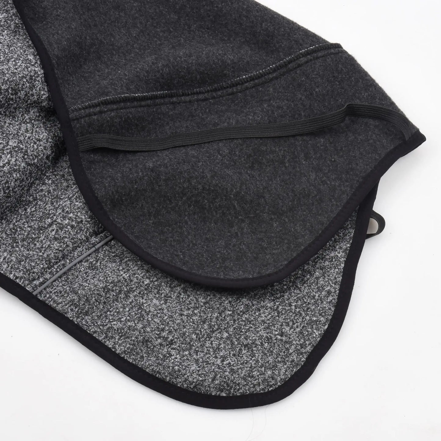 XL Water-Resistant Softshell Dog for  /Fall - High Neck Outdoor Sports Coat, Cold Weather Pet Apparel (Deep Gray)