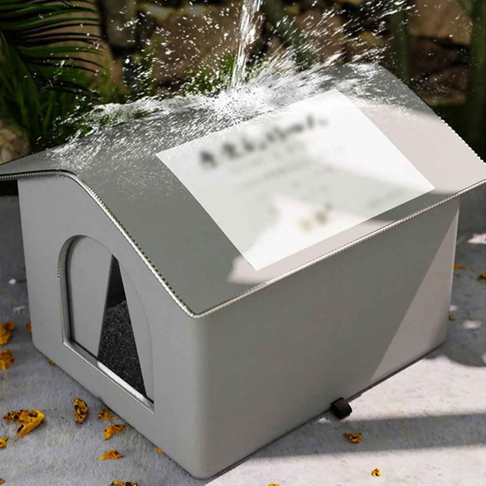 Outdoor Stray Cat Dog House Waterproof Outdoor Winter Warm Pet Cave Sleeping Beds Home Washable for Small Dog Puppy Supplies