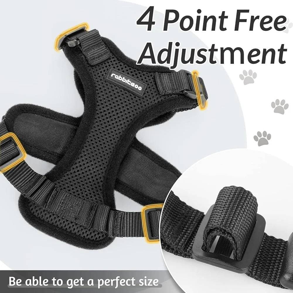 Escape Proof Cat Harness and Leash Soft Adjustable Breathable Vest Heavy Duty Easy Control Outdoor Training