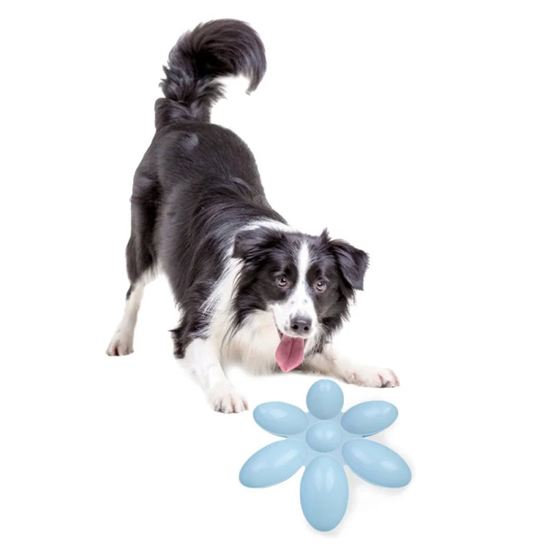 Pet Dog Petal Feeding Bowl Petal Shape 6 In 1 Feeding Container Cat Food And Water Storage Pet Accessories Supplies Dog Feeders