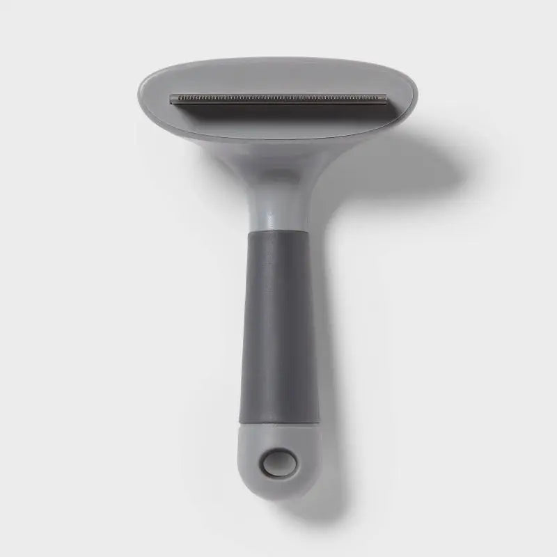 Dog and Cat Deshedding Tool with Ergonomic Non Slip Handle