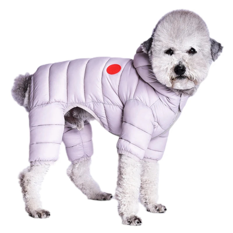 Winter Dog Clothes Overalls for Small Medium Dogs Luxury 