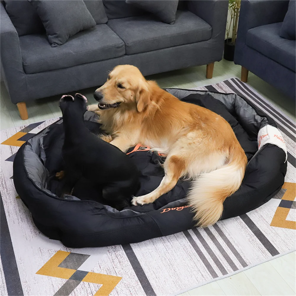 Waterproof Orthopedic Dog Bed With Removable Cover And Washable Pad