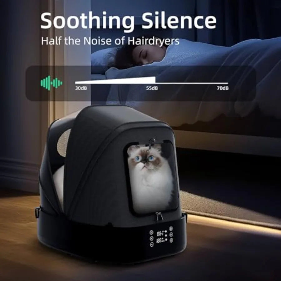 Foldable Pet Dryer Box With Quiet Airflow And Smart Control