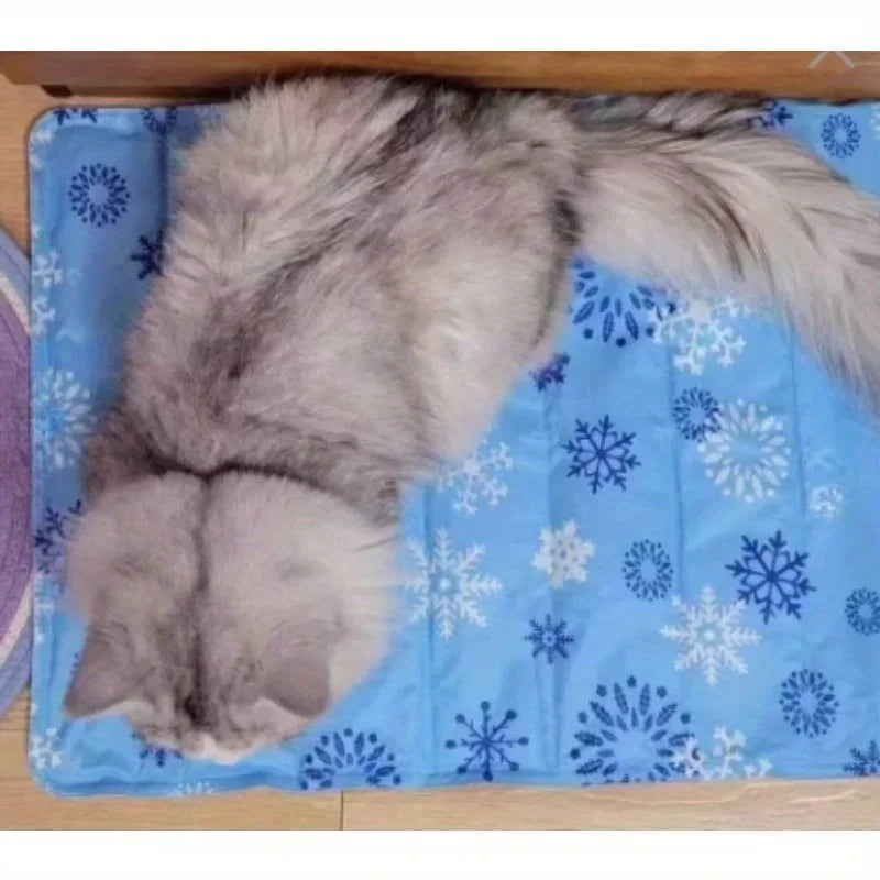 Pet Ice Mat Mat Mat Dog Summer Cushion Cat Ice Bed Sleeping Mat Floor Mat Cooling Supplies Summer Ice Nest