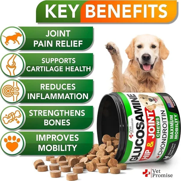 Glucosamine For Dogs With Chondroitin Hip Joint Chews