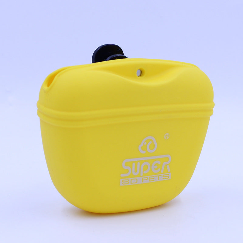 Silicone Dog Training Bag For Outdoor Treat Storage