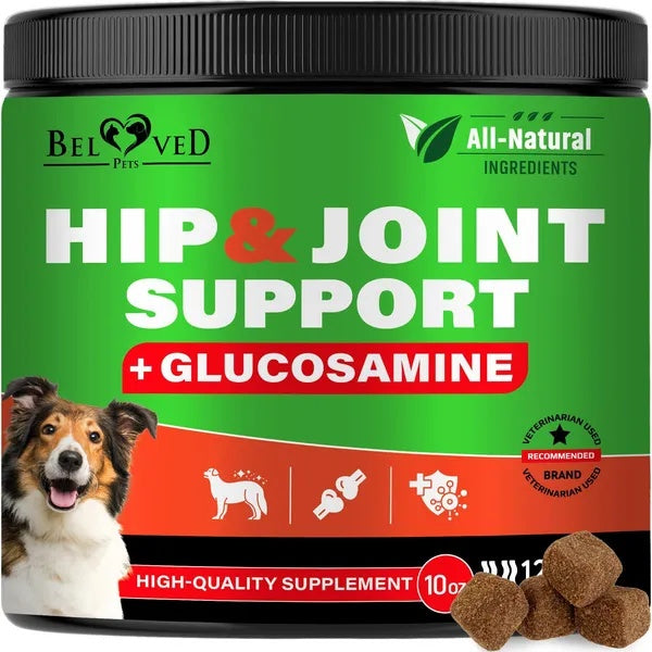 Dog Hip And Joint Supplement Soft Chews For Arthritis Relief