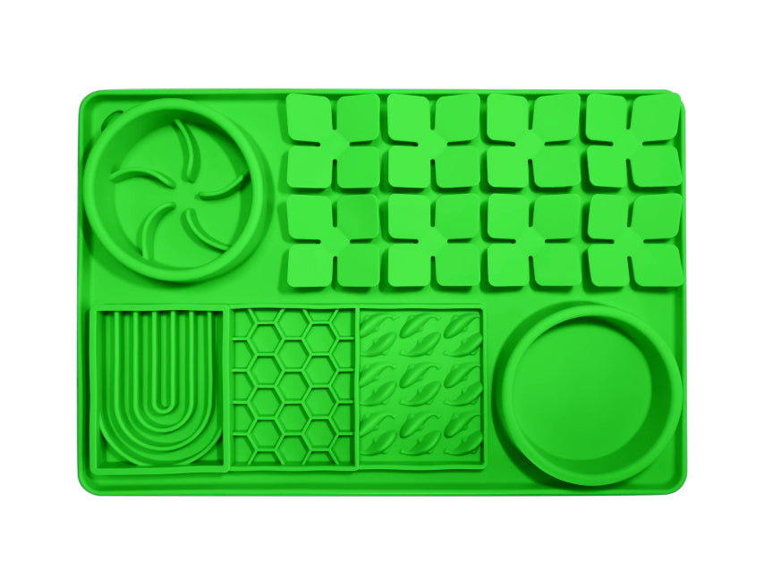 Pet Silicone Licking Mat With Suction Cup For Slow Feeding